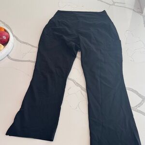 Maternity Med Couture Black Straight Leg scrub pants